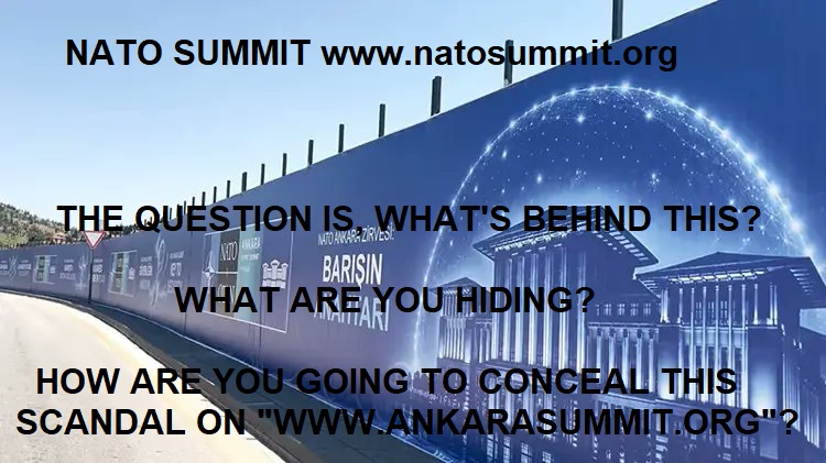 NATO Ankara Summit Billboard